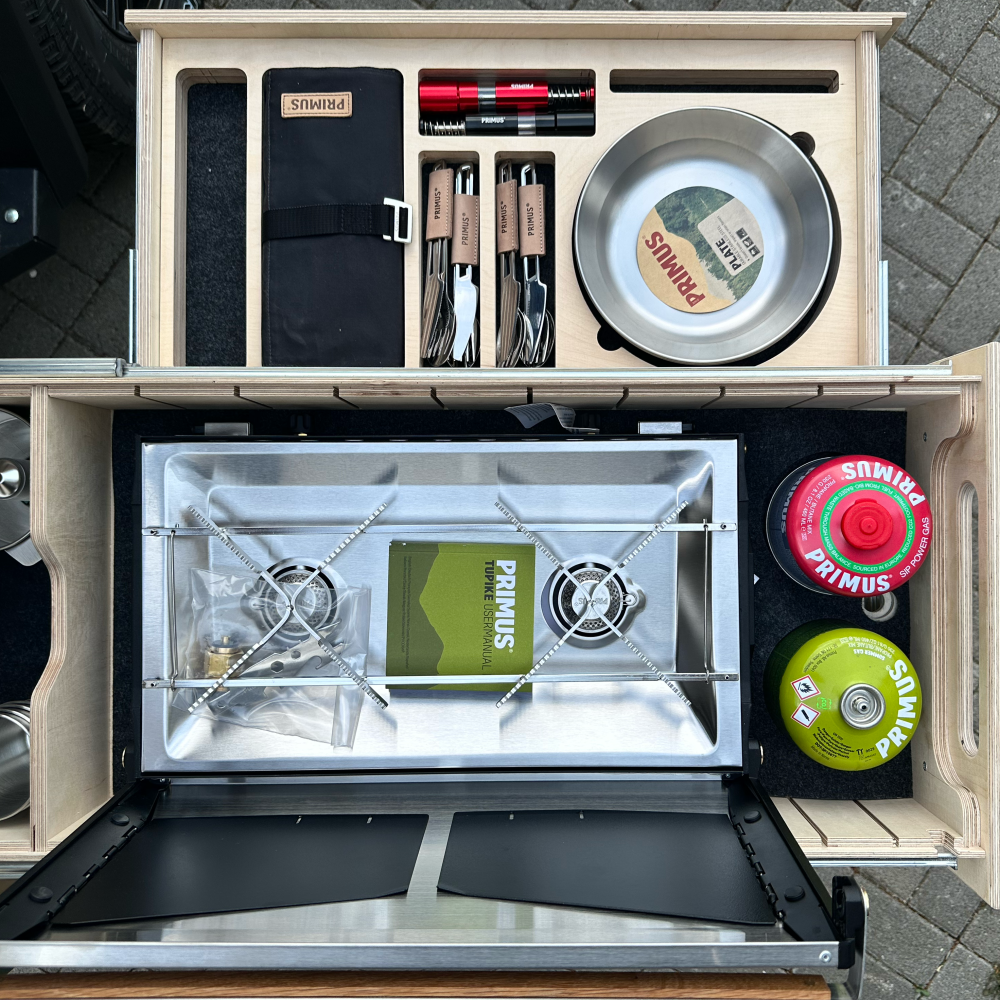 Übersicht Theke der Gobetrotter-Edition Bruno